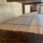 Ca. 276x Guyana Teak Latten Geschaafd, 27x40mm, lengte 305cm